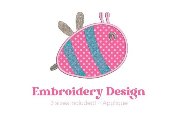 Bee Applique Embroidery Design Review for Boutique Apparel