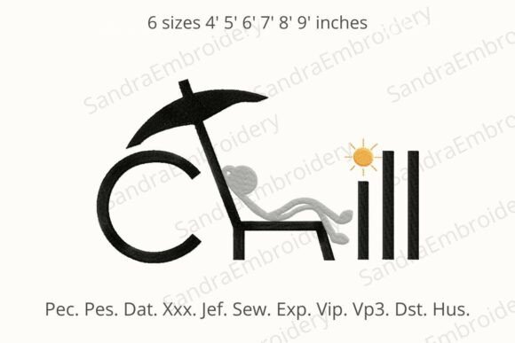 Chill Embroidery Design: A Boutique Review