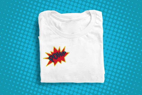 Comic Burst POW Mini Embroidery Review