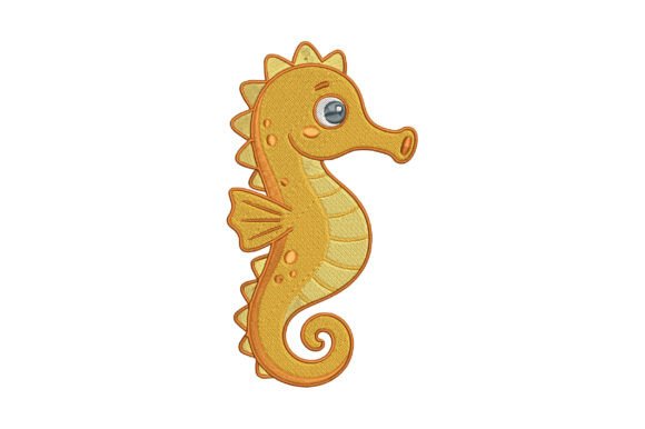 Cute Seahorse Embroidery Design Review