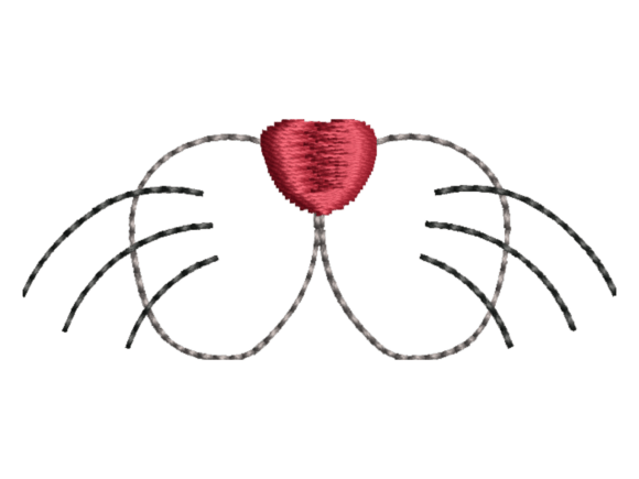 Heart Cat Whiskers Embroidery Review for Sellers